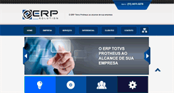 Desktop Screenshot of erpsolution.com.br